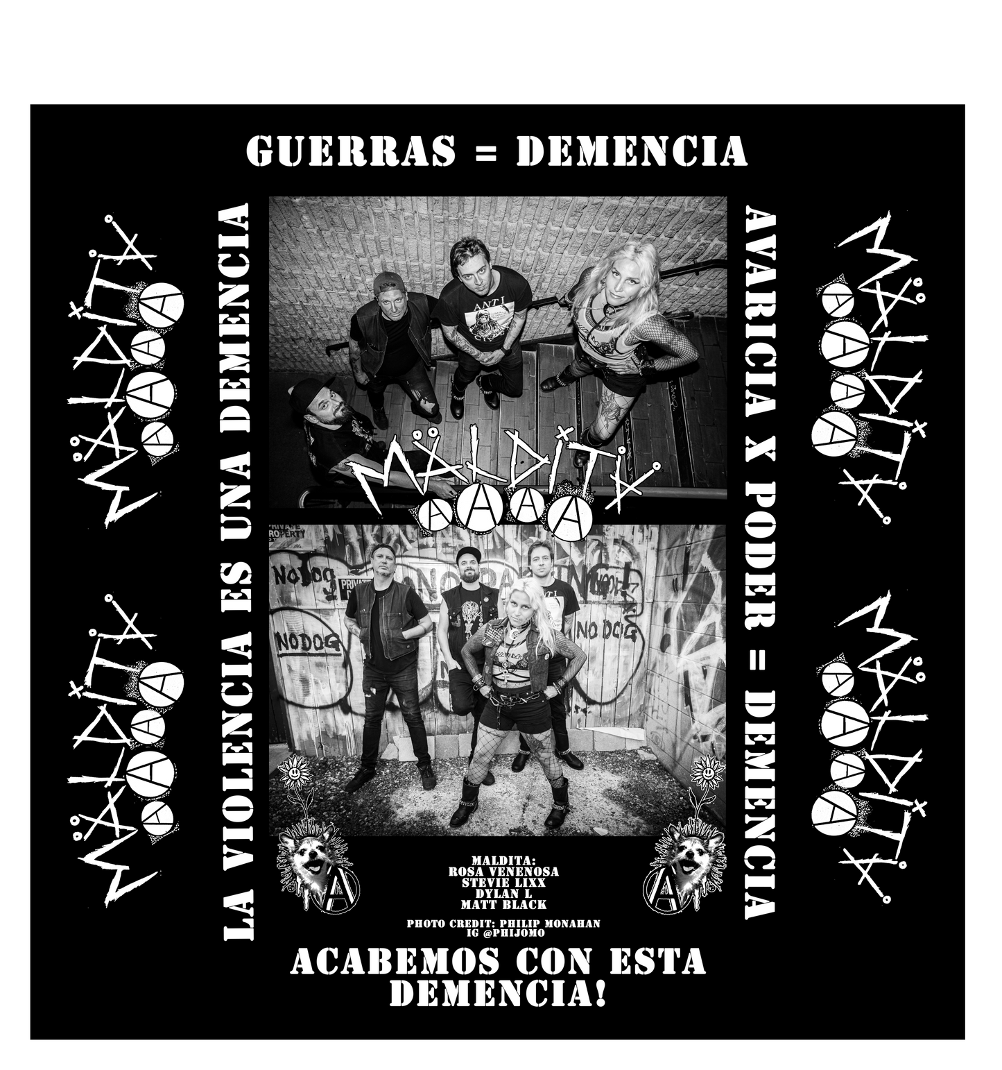 Maldita 'Un Mundo En Demencia' Marble Vinyl
