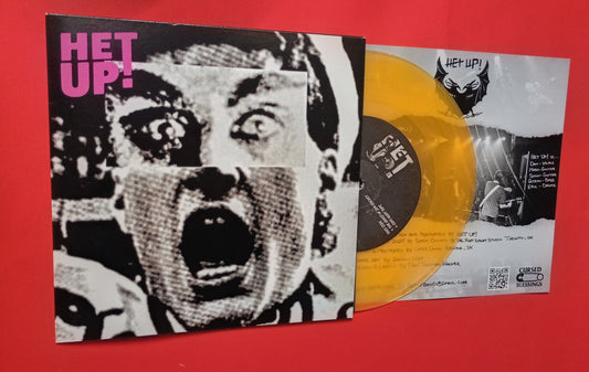 HET UP! - DOWN WITH YOU/SMILE (SEE YOU IN HELL) 7 INCH SINGLE