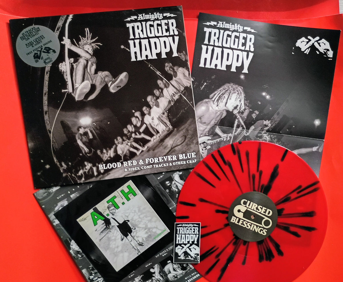 ALMIGHTY TRIGGER HAPPY - "BLOOD RED AND FOREVER BLUE" COMPLIATION