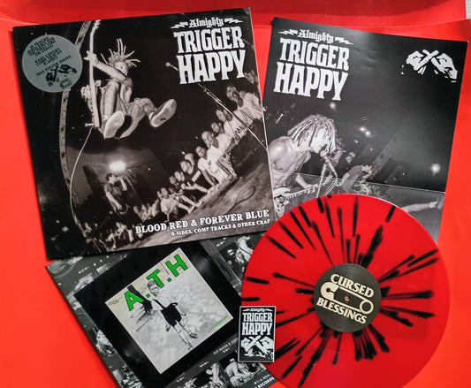 ALMIGHTY TRIGGER HAPPY - "BLOOD RED AND FOREVER BLUE" COMPLIATION