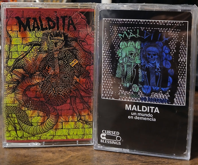 Maldita 'Un Mundo En Demencia' and 'Self Titled' Cassette Bundle