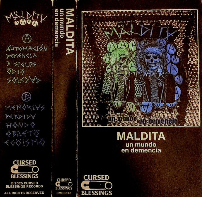 Maldita 'Un Mundo En Demencia' Cassette