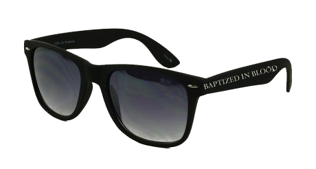 BAPTIZED IN BLOOD WAYFARER SUNGLASSES