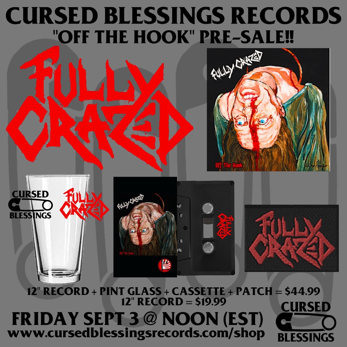 FULLY CRAZED "OFF THE HOOK" HELL ON URETHANE BUNDLE