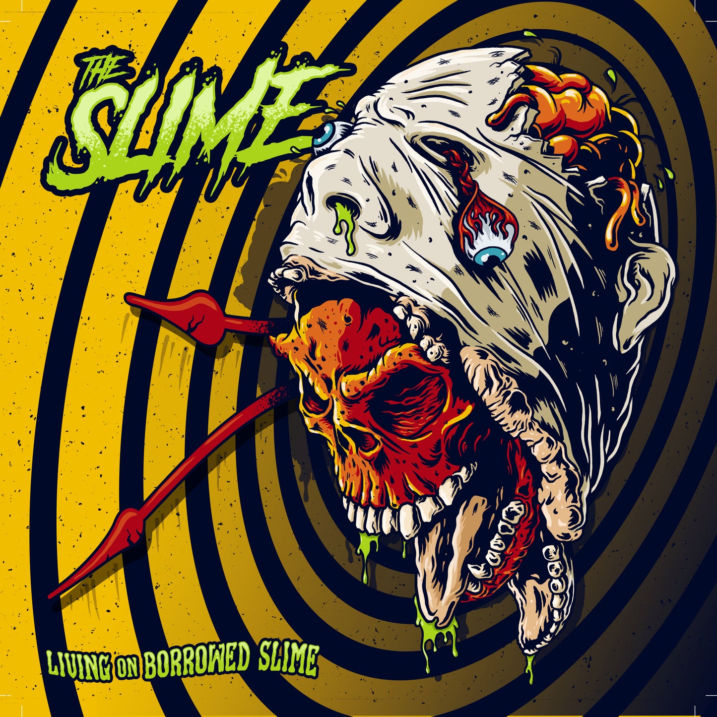 THE SLIME - "Living on Borrowed Slime" 12" VINYL LP