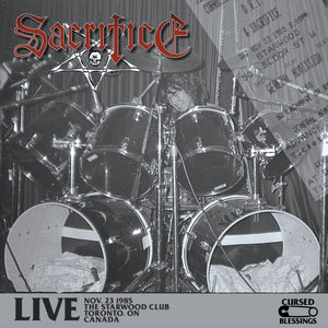 SACRIFICE "LIVE IN 85" VINYL LP