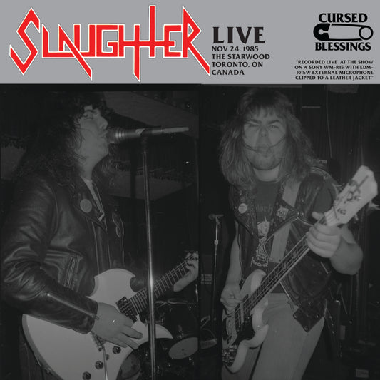 SLAUGHTER "LIVE IN 85" VINYL LP