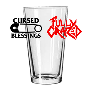 CURSED BLESSINGS PINT GLASSES (Various Styles)