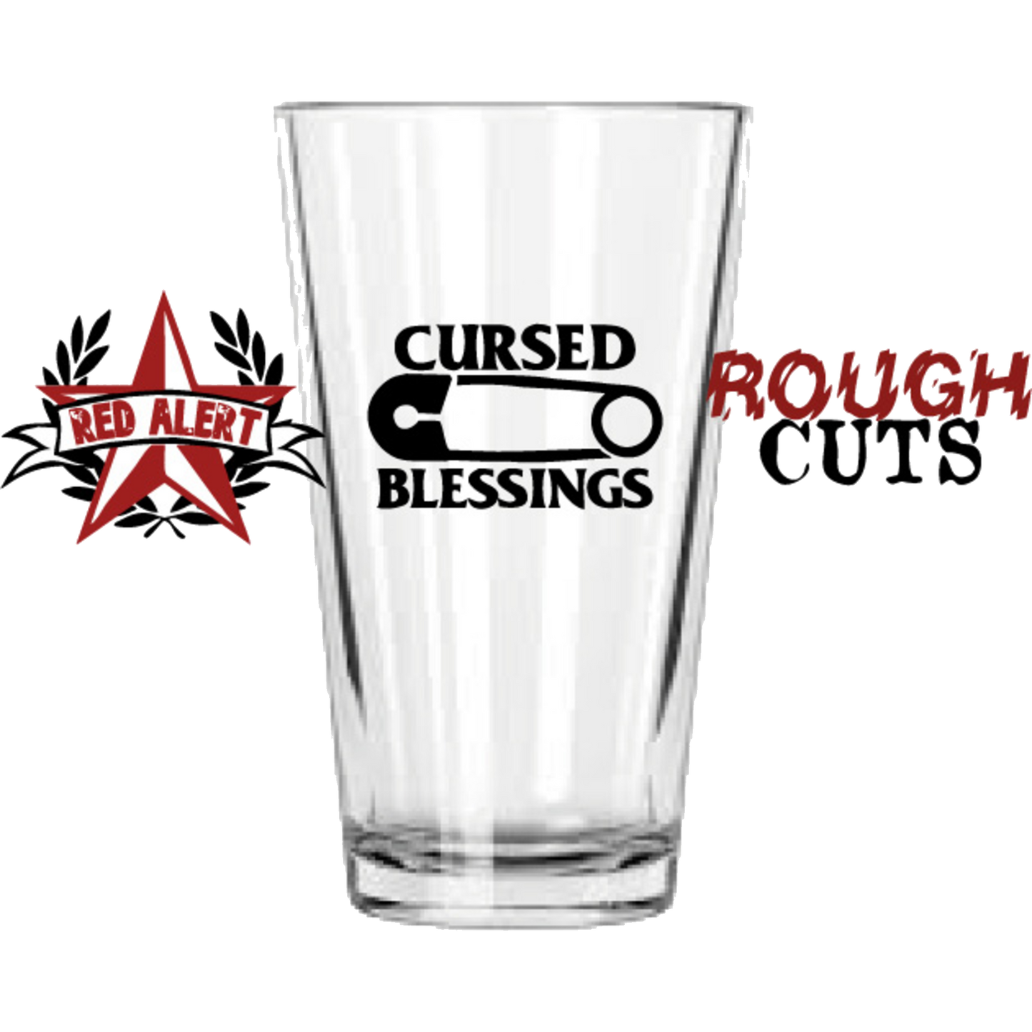 CURSED BLESSINGS PINT GLASSES (Various Styles)