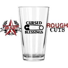 Load image into Gallery viewer, CURSED BLESSINGS PINT GLASSES (Various Styles)
